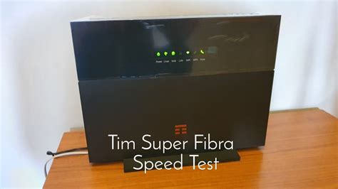 Tim Super Fibra With Tim Hub Plus Modem Speed Test Youtube