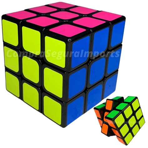 Cubo Mágico Clássico 5cm Colorido Brinquedo Barato Original em Promoção