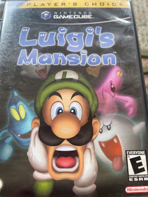 Yahoo Luigi S Mansion Gamecube No Manual