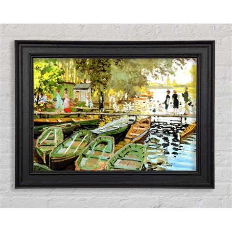 Longshore Tides Monet Les Bain De La Grenouillere Single Picture