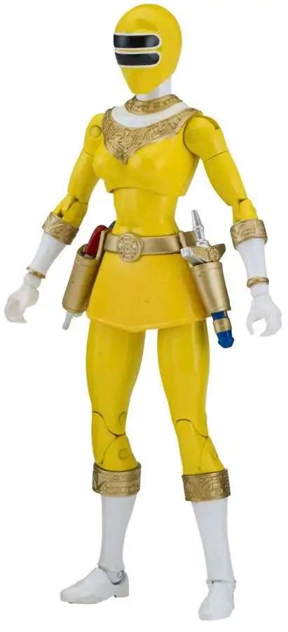 Power Rangers ZEO Legacy Build A Megazord Yellow Ranger Exclusive 6 5