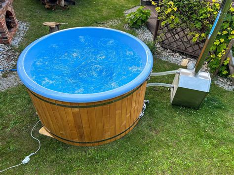 Jacuzzi Balia Ogrodowa Hot Tuba Bania Gor Ca Beczka Dysze Hydromasa