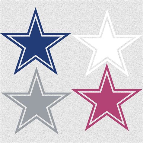 Dallas Cowboys Star 2 Decal Sticker | #3789756628