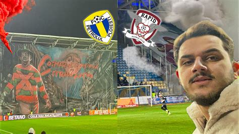 Derby Incendiar La Ploiesti PETROLUL VS RAPID YouTube