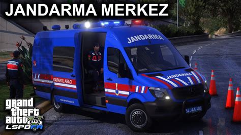 ÇEVİRME DE ÇATIŞMA ÇIKTI JANDARMA ASAYİŞ MODU GTA 5 LSPDFR YouTube