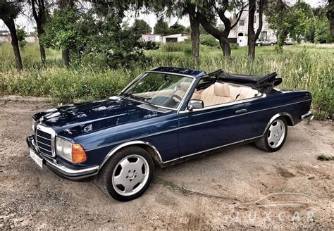 Rent A Vintage Mercedes W123 Convertible With A Driver In Minsk Luxcar