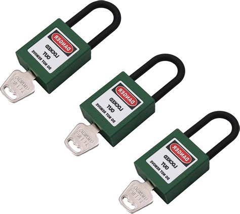 MroMax Lockout Tagout Lock Safety Padlock Keyed Alike Loto Security