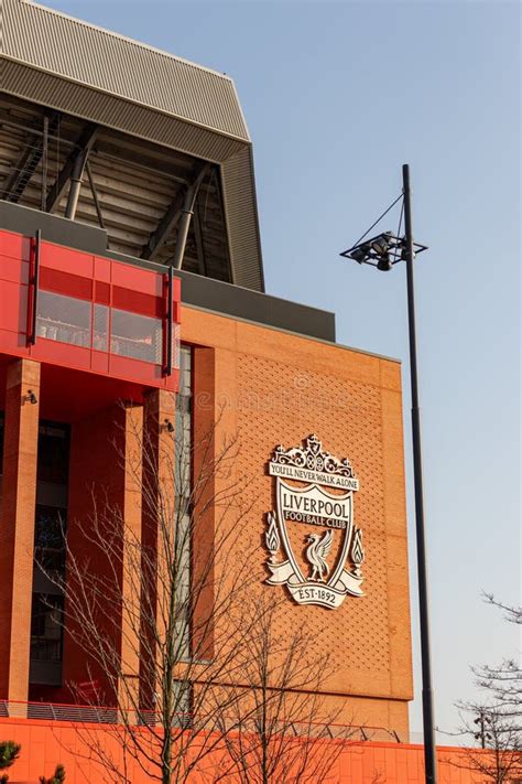 Liverpool United Kingdom. Football Stadium Editorial Photography ...