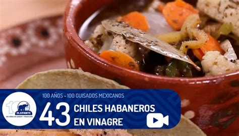 Chiles Habaneros en Vinagre : Sal Elefante