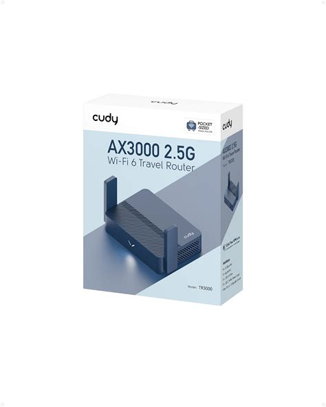 Networking Routers Consumer Routers Cudy Ax3000 Wifi 6 Vpn 2 5gb Travel Router