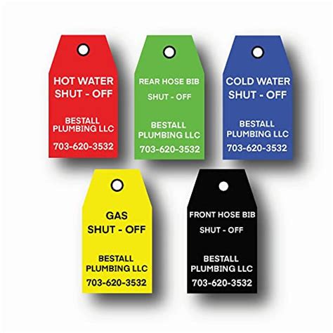 How to Easily Identify Water Shutoff Valve Tags for Improved Plumbing ...