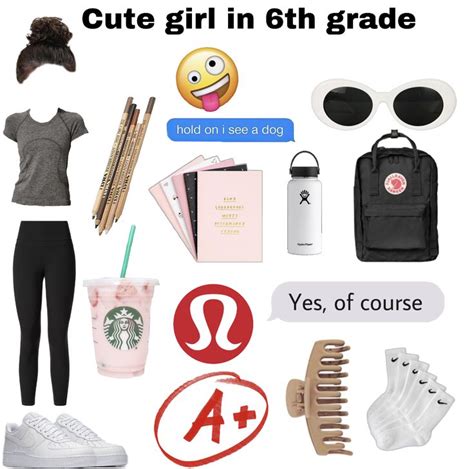 Cute girl that I wanna be in 6th grade☺️ ️💗 | Preppy essentials, Just ...