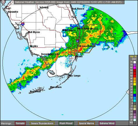 Storms Early Then Clearing And Becoming Cooler South Florida Reporter