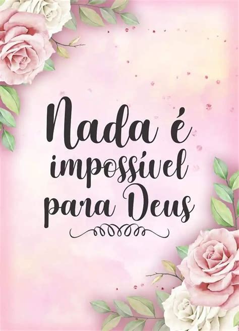 Quadro Decorativo Nada Imposs Vel Para Deus