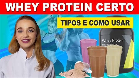 V Deo Como Usar Whey Protein Certo Para Mais M Sculos E Defini O