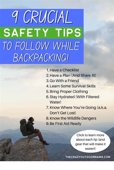 9 Essential Backpacking Safety Tips Stay Safe While Hiking The