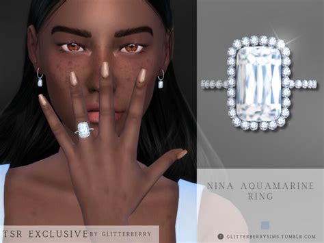 The Sims Resource Cluster Engagement Ring