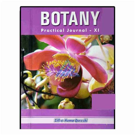 Botany Practical Journal For Class 11 Zille Huma Maryam Academy