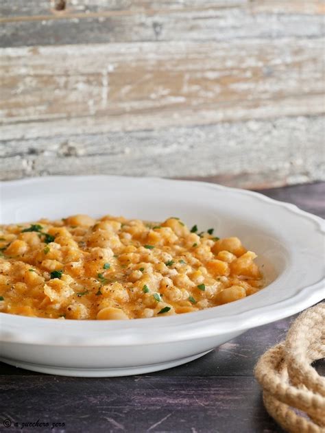 Pasta Integrale In Zuppa Di Ceci E Zucca A Zucchero Zero Ricetta