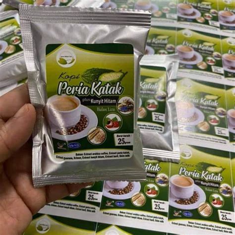 Kopi Peria Katak Plus Kunyit Hitam By Bidan Liza Shopee Malaysia