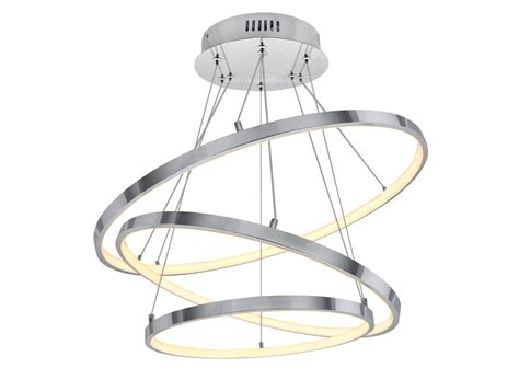 Modern Round Led Ring Pendant Ceiling Light Warm White H3016