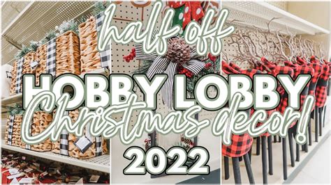 Hobby Lobby Christmas Decor 2022 Hobby Lobby Christmas Decor Sneak Peek Hobby Lobby Shop