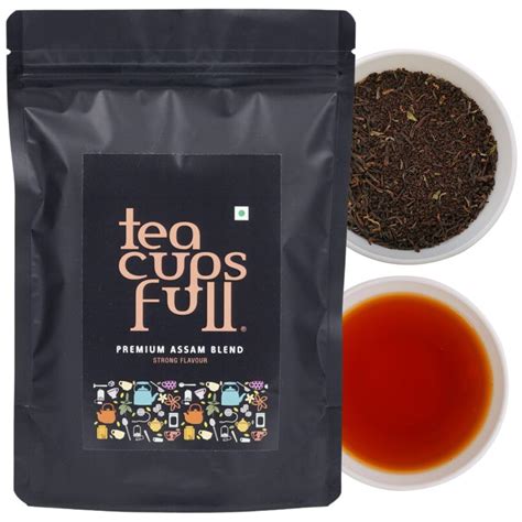 Teacupsfull Premium Assam Blend Black Tea 500gm Blended By Ex Tea Planters Assam Ctc Tea