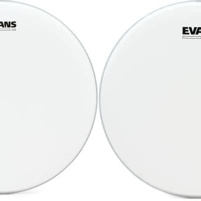 Evans G Coated Drumhead Inch Bundle With Evans Genera Reverb