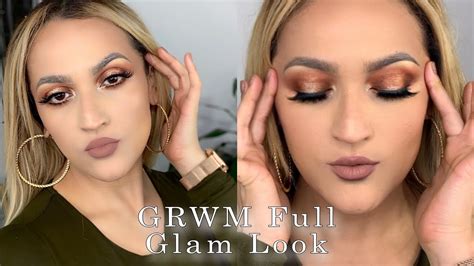 Grwm How To Do Easy Full Glam Halo Eyes Makeup Tutorial Youtube