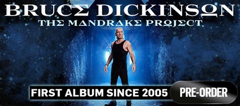 Bruce Dickinson The Mandrake Project Buy LP CD Here