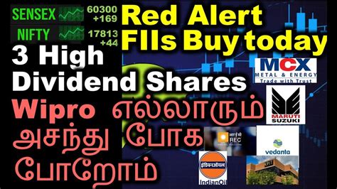 Great News Fiis Buy High Dividend Shares Analysis Rs