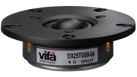 2 peças vifa original DX25TG09 04 4 4 audio casa áudio diy preto