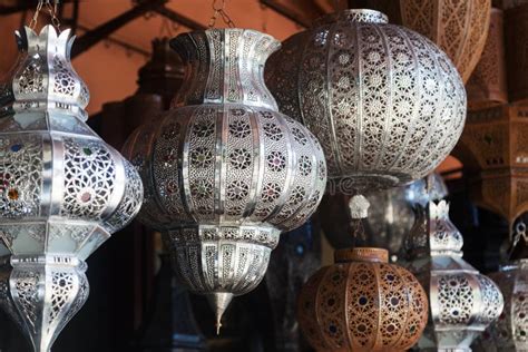 Arabic Lamps In Marrakesh Stock Photo Image Of Culture 36780436