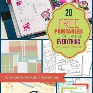 Get Organized In With Free Printables Simply Stacie