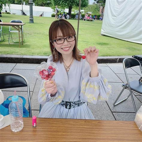 朝倉さやさんのインスタグラム写真 朝倉さやinstagram「さくらんぼ祭り🍒 ️」6月23日 19時36分 Asakurasaya