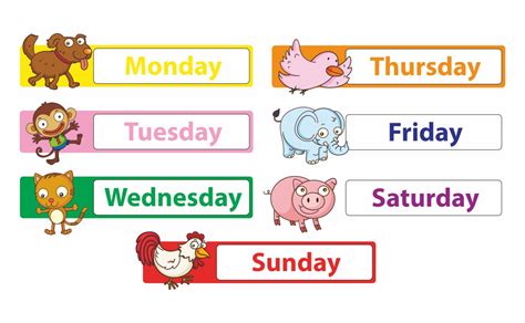 Teaching The Days Of Week Preschool - 10 Free PDF Printables | Printablee