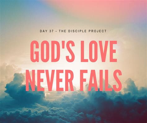 Genesis 37 Gods Love Never Fails