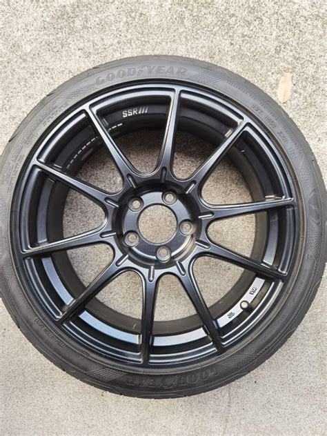 18 inch SSR GTX01 Rims & 225/40/18 Goodyear Supersport Tyres. 04, Car ...