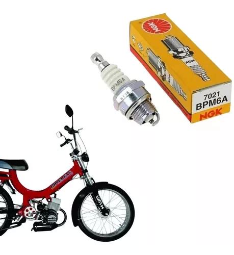 Vela Moto Motorizada Bicicleta Moskito Mosquito 2t Bpm6a Parcelamento