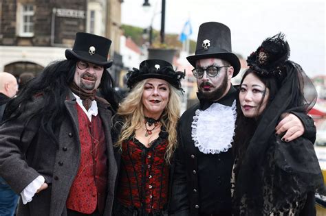 Bumper Gallery As Second Day Of Whitby Goth Weekend Gets Underway