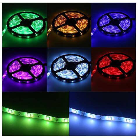 Tira Led 5050 30 Rgb Multicolor 150 Led X Rollo Ledshop Mx