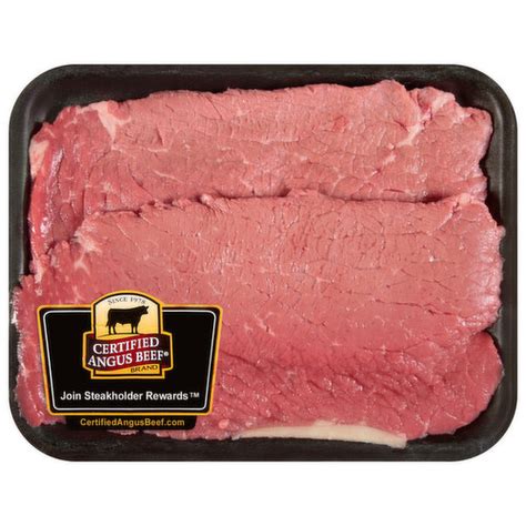 Certified Angus Beef Top Round Steak Thin