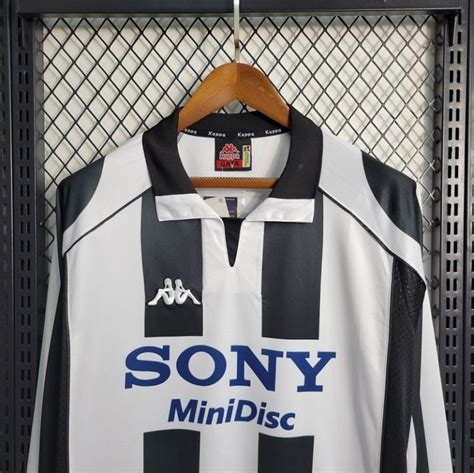 Maillot Retro Vintage Juventus Home Manches Longues