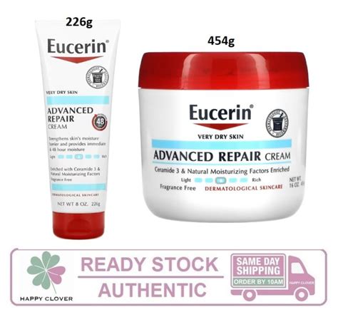 Eucerin Advanced Repair Cream Fragrance Free 226g 454g Lazada