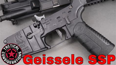 Geissele Single Stage Precision Trigger Tactical Considerations