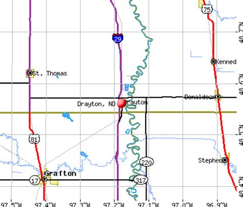 Drayton, North Dakota (ND 58225) profile: population, maps, real estate ...