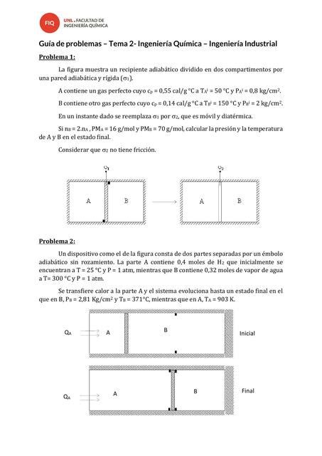 Gu A Primer Principio De La Termodin Mica Online Aria Udocz