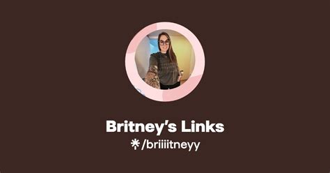 Britneys Links Instagram Linktree