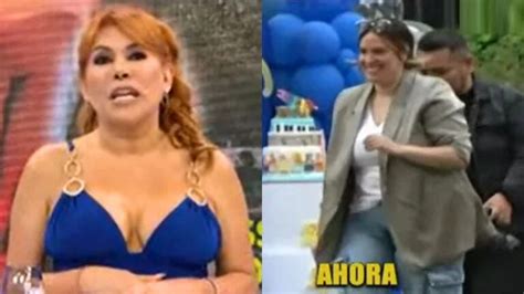 Magaly Medina Sorprendida Por La Apariencia De Cassandra Sánchez En La Fiesta De Su Hijo “está