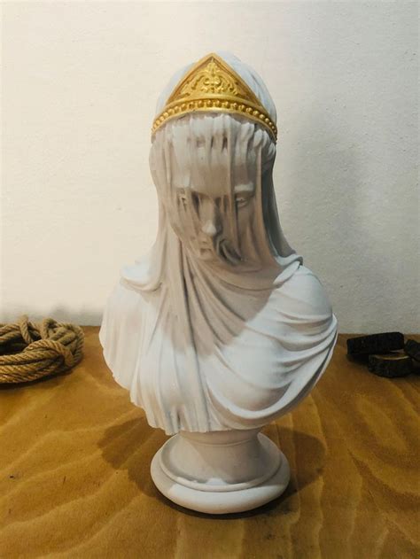 The Veiled Lady Statue Veiled Lady Bust Veiled Lady Etsy Statue